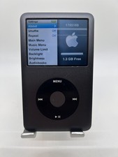 Apple iPod Classic 120gb Silver 7th Gen. 13488 Rock, Metal, Pop, Country (A1238)