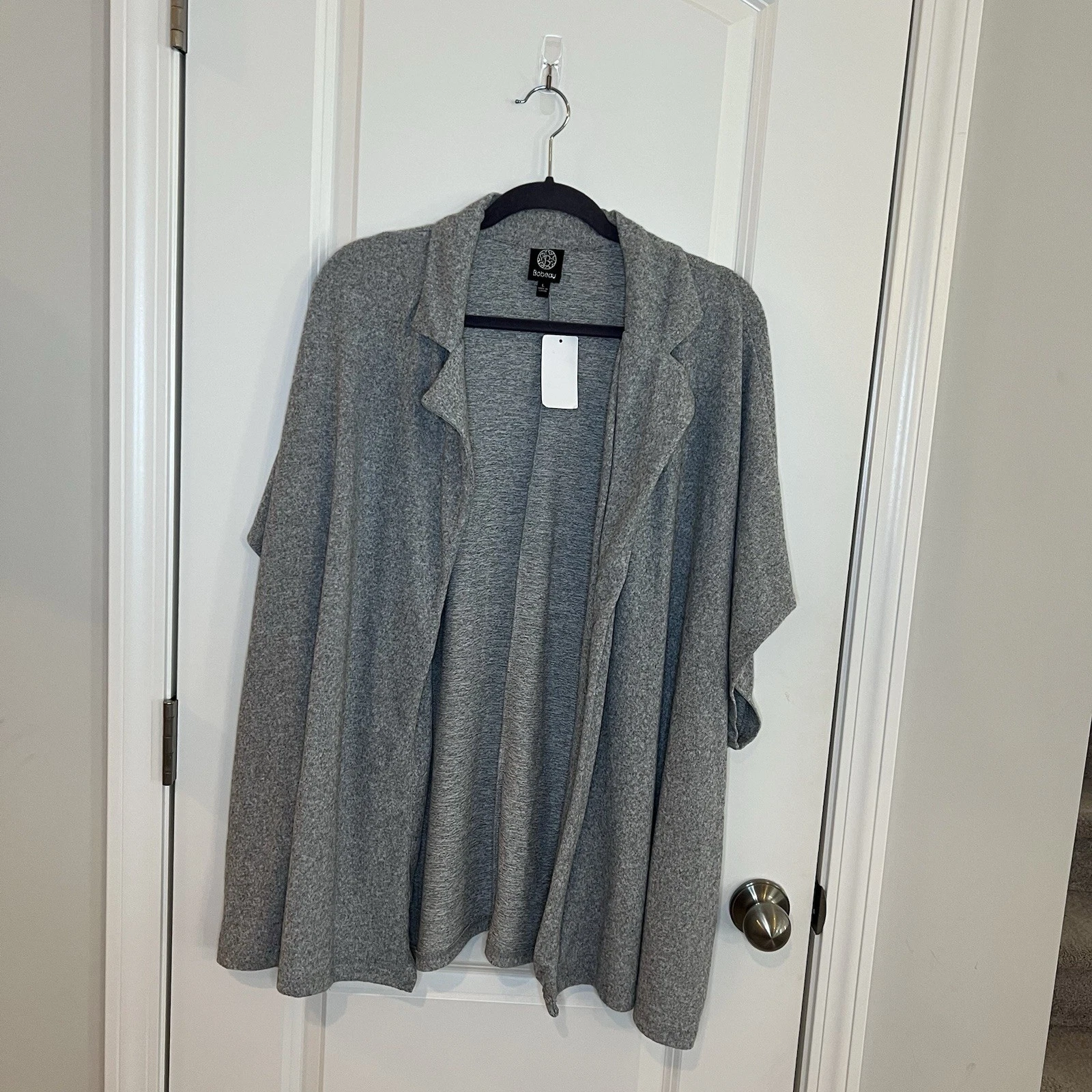 Bobeau Poncho Cardigan Large Oversized