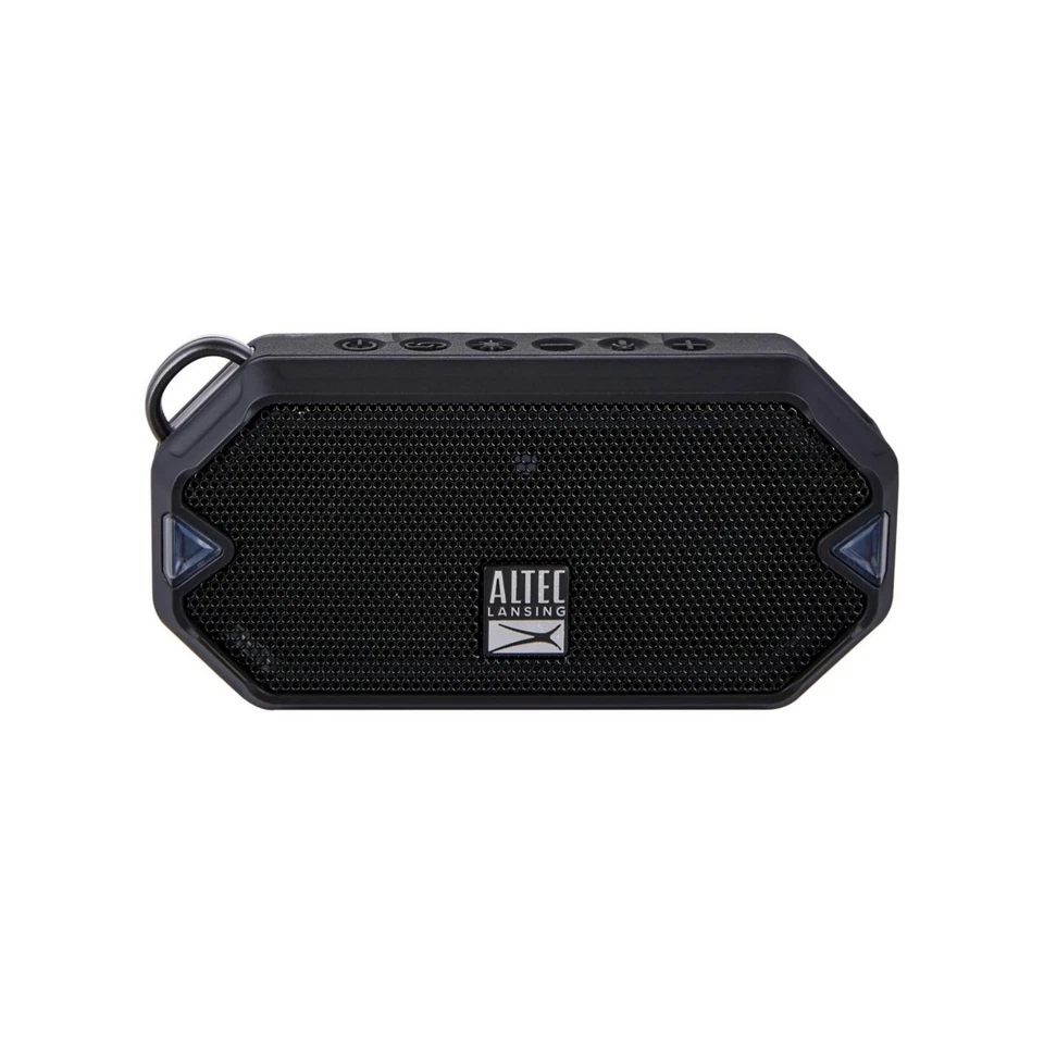 NEW Altec Lansing HYDRAMINI EverythingProof Wireless Bluetooth Speaker BLACK - Image 2 of 4