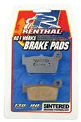 Pastillas de freno traseras Renthal RC-1 Sintered Works para Honda 1996-01 CR 125R CR BP-103 Foto 3 de 4