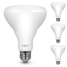 Feit Electric LED BR30, 65W Equivalent, 2700K Soft White, Non-Dimmable, 3-Pack