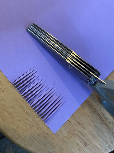 Stampin’ Up! Fringe Paper Scissors 5 Blades Cut Fringe In Cardstock - Picture 5 of 5