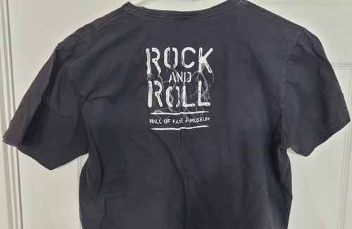 Vintage Rock And Roll Hall Of Fame Museum Cleveland Tee T-Shirt Size L - Picture 5 of 5