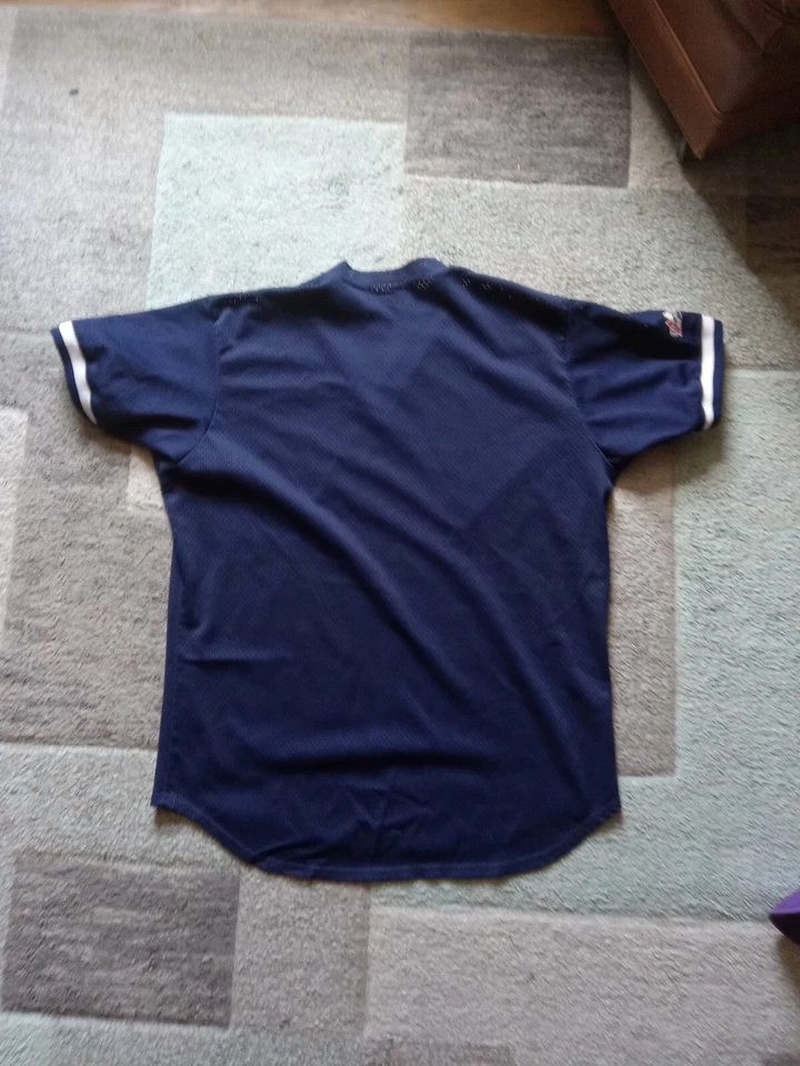 Camiseta de malla Mitchell & Ness Don Mattingly BP Practice Cooperstown talla mediana 40 Foto 2 de 2