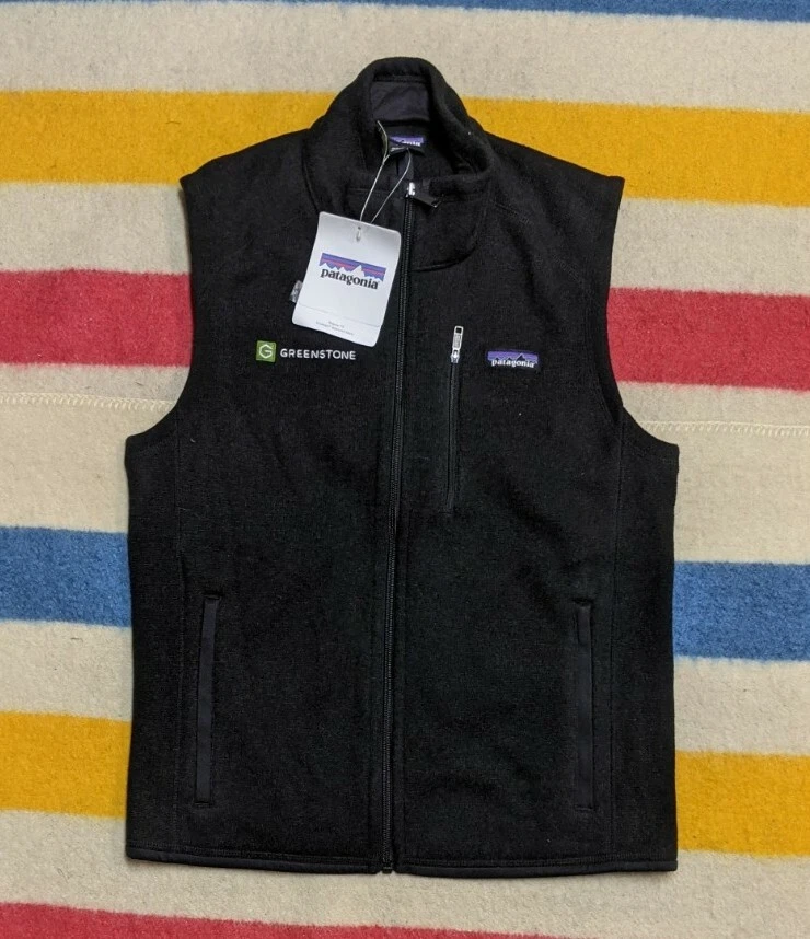 BNWT Patagonia Better Sweater Greenstone Pfizer Fleece Zipper Vest Jacket S