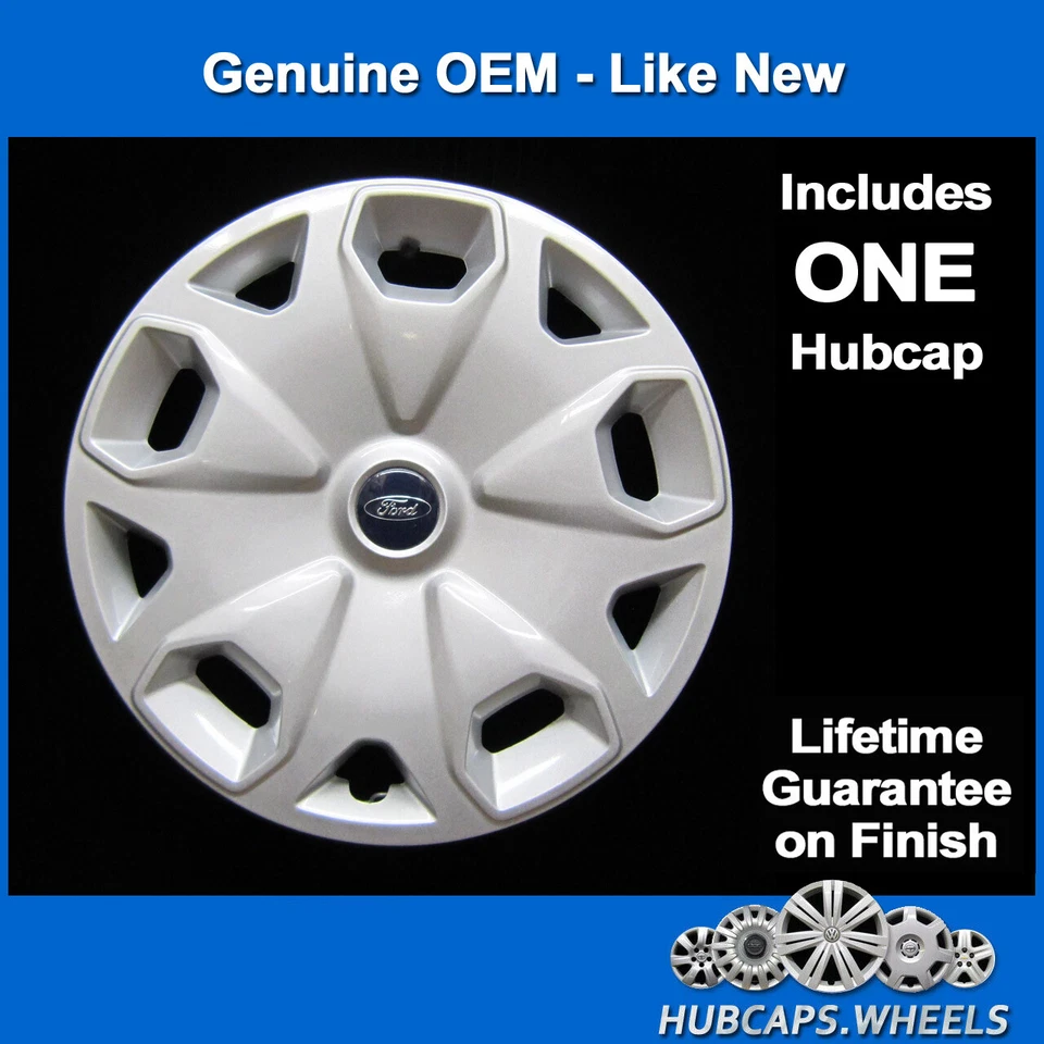 Tapacubos para Ford Transit Connect 2014-2018 - Cubierta de rueda original OEM 16 pulgadas 7065 Foto 2 de 3
