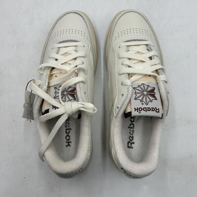 Reebok Vintage Club C 85 Lifestyle Shoes, Womens 8.5, Men 7, Beige/Brown