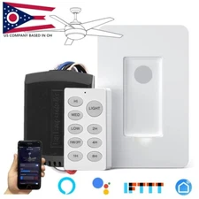 Nexete  Smart Wi-Fi  Ceiling Fan & Light  Remote Control Kit   Alexa Google