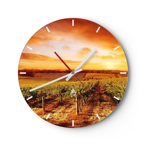 TFA Dostmann Orologio da parete moderno, analogico con termometro e