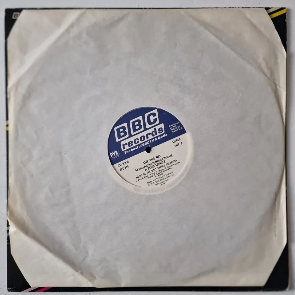Peggy Spencer STEP THIS WAY BBC Record Soundtrack Instruction To Dancing DiscoLP - Image 3 of 4