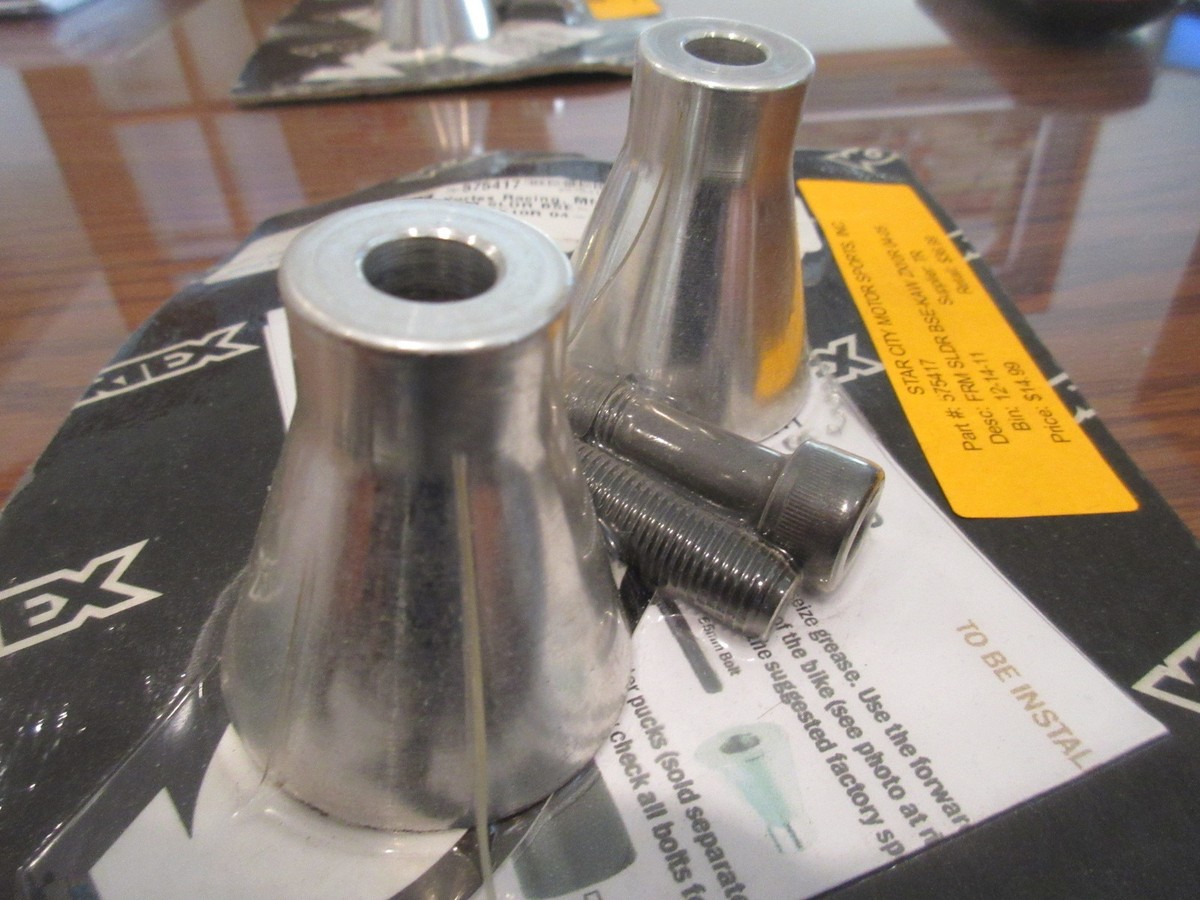 Vortex Aluminum Frame Sliders FS405 04-05 Kawasaki ZX10R