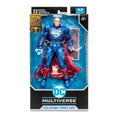 McFarlane Toys DC MULTIVERSE LEX LUTHOR POWER SUIT (mit Cape) SDCC EXC