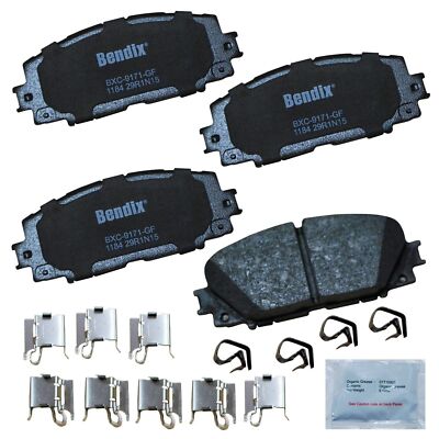 Disc Brake Pad Set-Priority One Ceramic BPR Bendix CFC1184