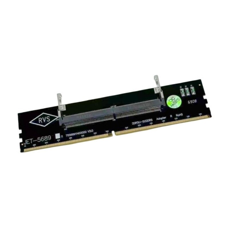 Adaptateur Mémoire DDR5 UDIMM Vers SO-DIMM Pour PC Portable - Compatible Test & Protection