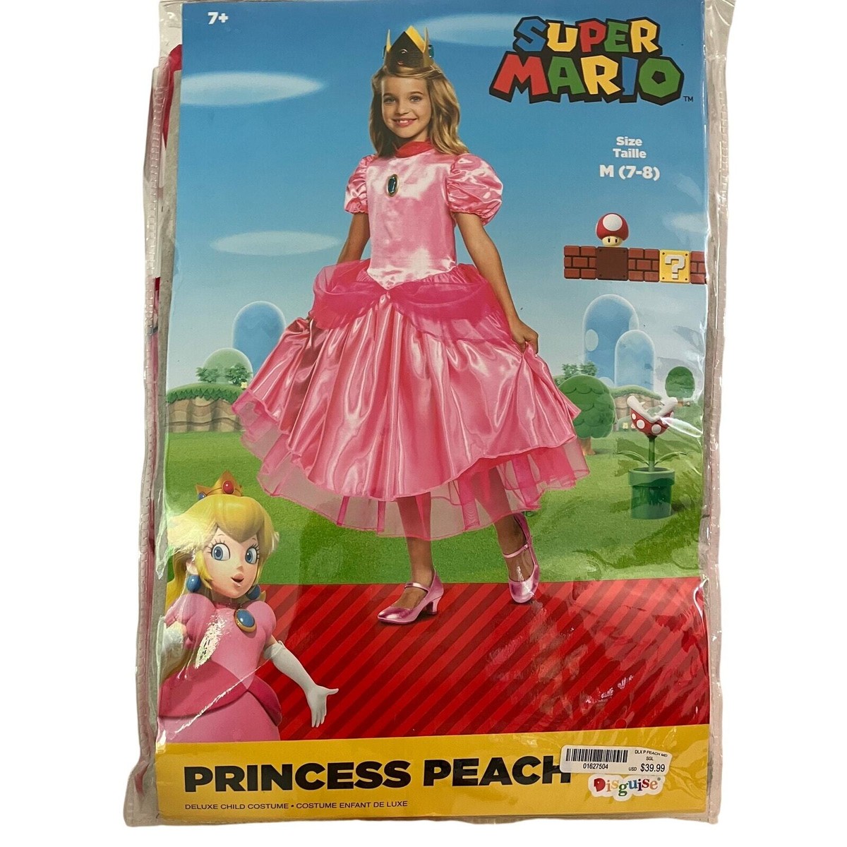 mario princess peach dress up Super Mario and Princess Peach Costume