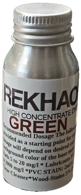 Rekhaoil Green M HF Dye for Petroleum Products 1 .oz concentrate