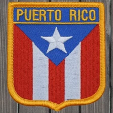 Puerto Rico Embroidered Patch — Iron On