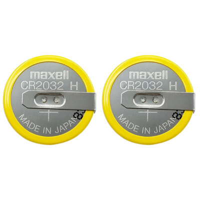 2pcs 3V CR2032H 240mAh High Capacity Li-ion Battery Brand NEU Knopfzelle