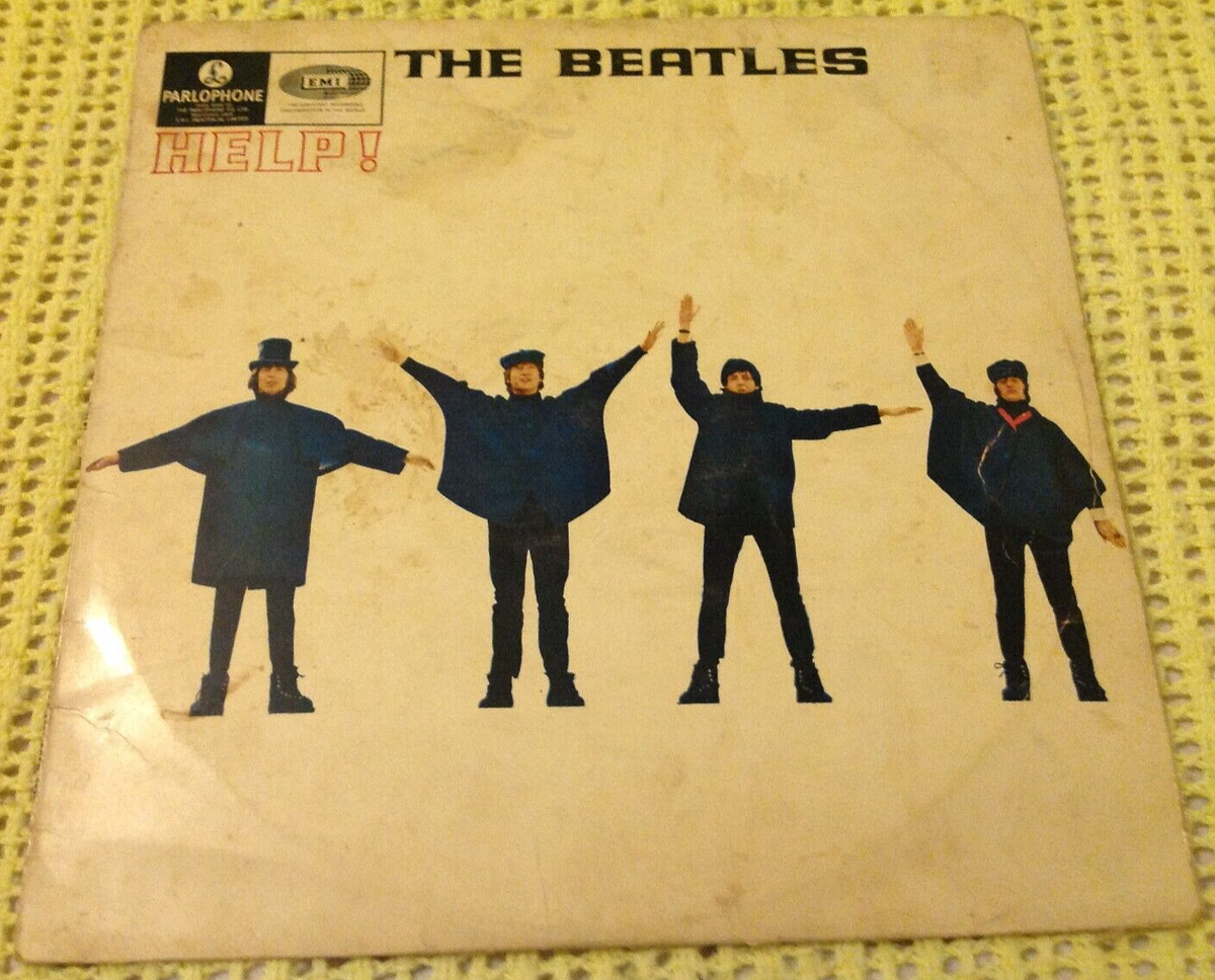 THE BEATLES HELP VINYL LP 1965 RARE ORIGINAL AUSTRALIAN MONO PRESS