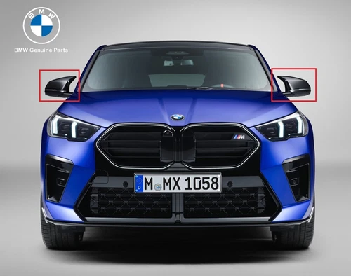 Genuine BMW U11 X1 U10 X2 M Mirror Cover Conversion Kit to M35i Style Primed