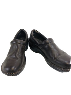 Born Black Leather Wedge Loafers Born Carrera Loafer - Free Shipping | DSW main image 3