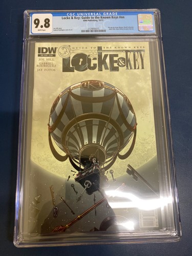 Locke and Key: Guide to the Known Keys CGC 9.8 rare/HTF