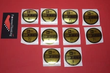 New Era 59Fifty Replacement AUTHENTIC Sticker for Fitted Hat MLB NBA NFL NHL LMB