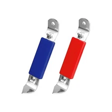Can Punch Bottle Opener, Manual Stainless Steel Can Opener 2 Pack
