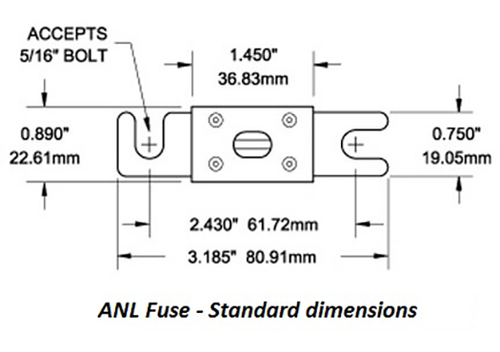 Jex Electronics LLC > Circuit Breakers > 130 Amp In-Line Circuit Breaker Stereo/Audio/Car/RV - Foto 4