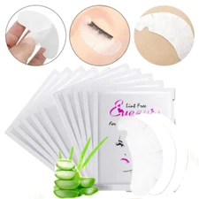 25/50/200Pairs New Pre-Cut Eyelash Pad Gel Patch Eye Pads Lint Lashes Extension