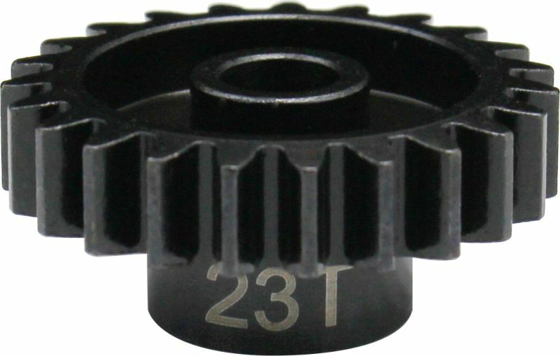 Hot Racing 23t Mod 1.5 Hardened Steel Pinion Gear 8mm Bore 1/5
