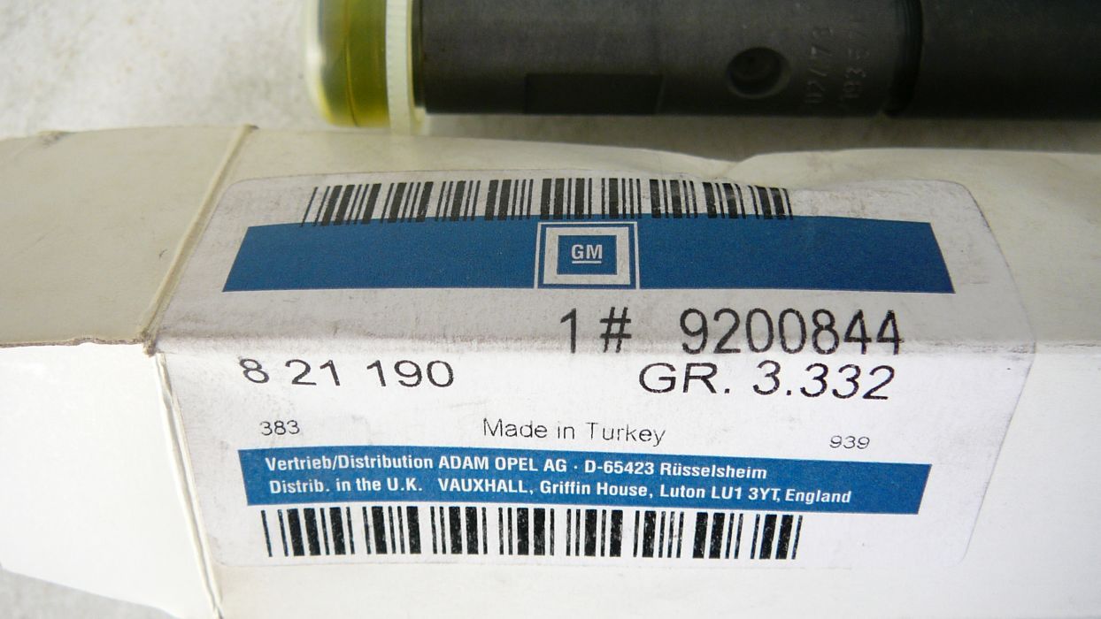 Einspritzdüse Ventil Omega B Frontera 2.2 DTI Y22DTH 0432193570 | eBay 