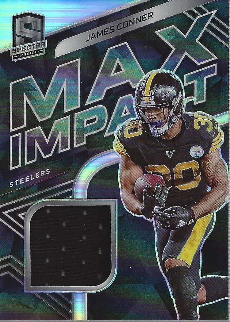 2020 Panini Spectra Max Impact Materials #12 James Conner Jersey