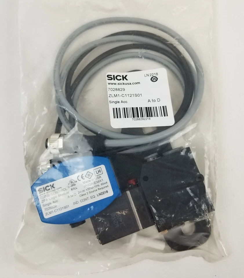 SICK 7028829 ZLM1-C1121S01 MultiTask Photoelectric Sensor Zone Control NEW - Image 4 of 4