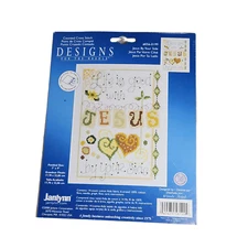 Janlynn Designs for the Needle Cross Stitch Kit Jesus By Your Side 051-0199 2008