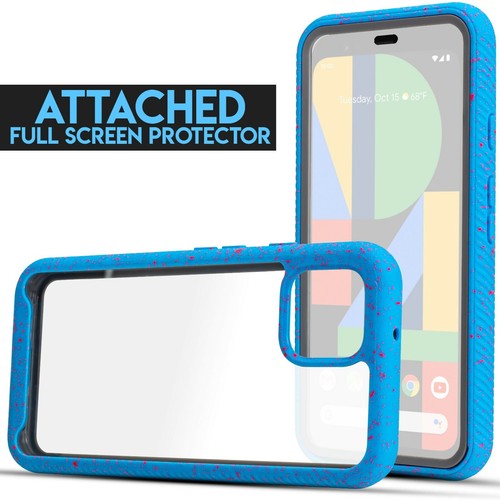 Estuche de poliuretano termoplástico resistente resistente híbrido resistente para Google Pixel 4 + pantalla incorporada - Imagen 4 de 16