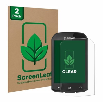 2x ScreenLeaf Displayschutzfolie für Cycplus M1 2.9'' nachhaltig verpackt