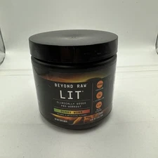 Beyond Raw LIT Clinically Dosed Pre-Workout Gummy Worm 7.51 oz   BB 01/2028