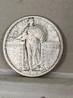 Nice 1917p Type 2 Standing Liberty Quarter In VF++. Nice Detail And Eye Appeal