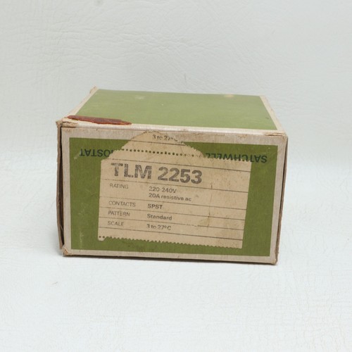 Satchwell TLM 2253 Vintage Room Thermostat | Never Used | Free UK P&P  - Picture 10 of 14
