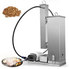 Generador de Humo Frío Minneer 5L Acero Inoxidable Ahumador Caliente Ahumador Pellets Barbacoa