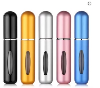 5ml Nachfüllbar Parfüm Zerstäuber 1-5 Pack Mini Reise Sprühflasche Kosmetik