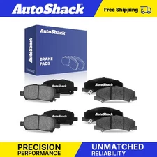 Front Rear Ceramic Brake Pad Set for 2010-2013 Chevrolet Impala