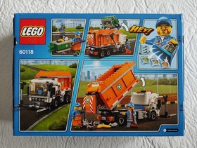 NEW Lego CITY 60118 Garbage Truck. Town. Refuse. Great Vehicle. Sealed. Retired