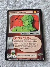 DBZ Dragon Ball Z Piccolo's Wisdom 107 CCG Limited Frieza Saga MP 