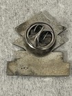 RARE Suzuki Logo Lapel Pin Gold Trim Red And White Collectible Vintage — photo 2