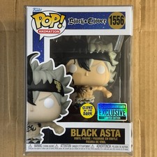 Funko Pop! Black Asta #1556, Black Clover, GITD, EE Exclusive, Animation