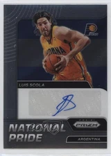 2021 Panini Chronicles National Pride Signatures /149 Luis Scola #NPS-LSC Auto