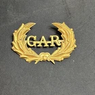 Civil War GAR Membership Hat Wreath Badge Antique Vintage