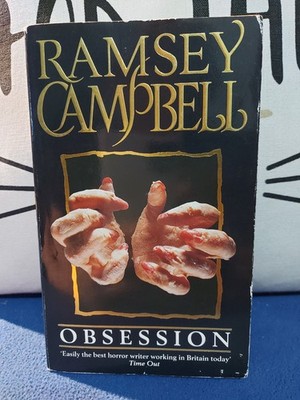 Obsession - Ramsey Campbell - Futura UK PB - 1st Print - Signed!